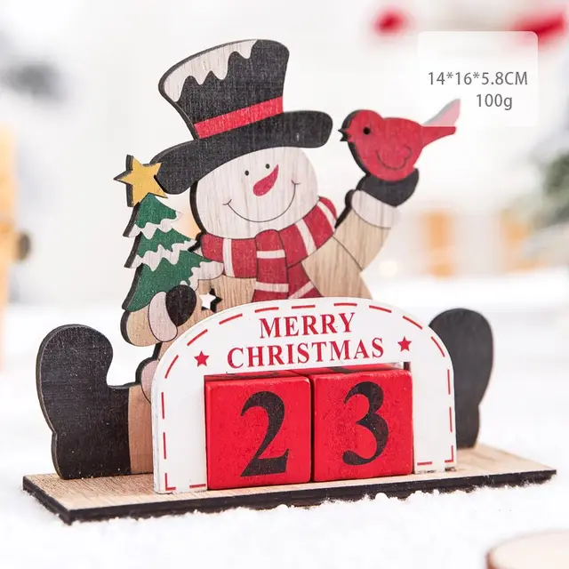 Christmas gift calendar scene decoration toys 13 Style - Shop at LoveMi