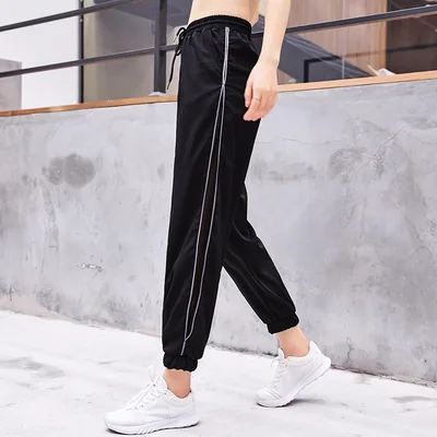 Women's thin yoga plastic trousers Classic Black - Shop at LoveMi