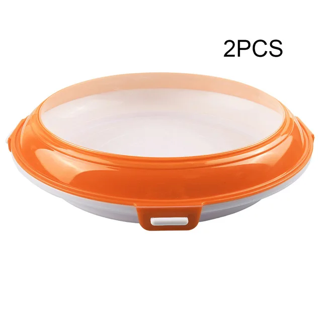 Refrigerator Fresh keeping Tray Orange 2Pcs - Shop at LoveMi