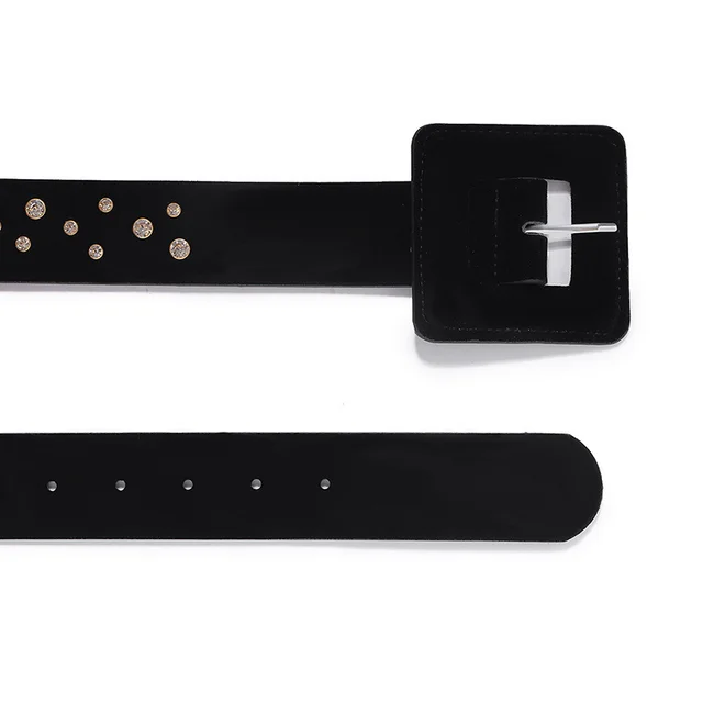 Super flashing personality diamond studded waist chain Rivet Diamond - Shop at LoveMi