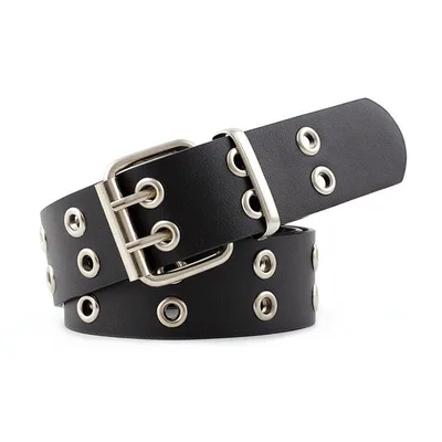Jeans fashion decorative belt Black B - Shop at LoveMi
