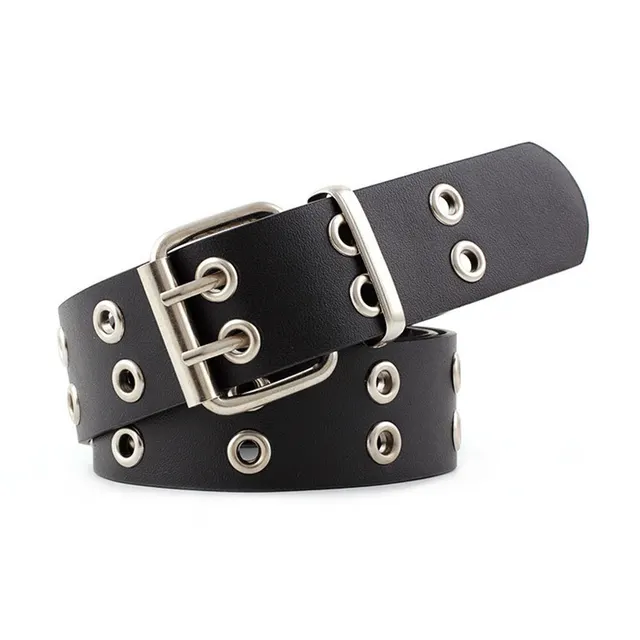 Jeans fashion decorative belt Black B - Shop at LoveMi