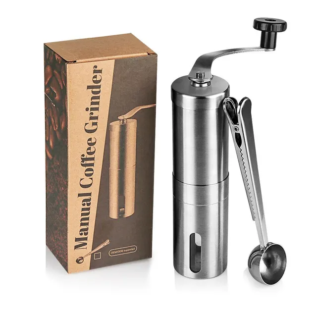 Stainless Steel Reusable K Cup Coffee Filter Accessories Bean Grinder With Spoon - Shop at LoveMi