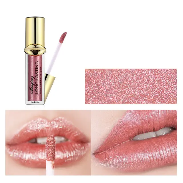 Metallic Pearlescent Matte Lip Gloss Color Three - Shop at LoveMi