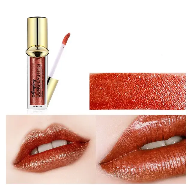 Metallic Pearlescent Matte Lip Gloss Eighth Color - Shop at LoveMi
