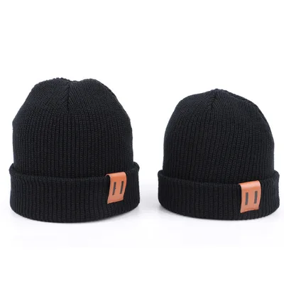 Baby knitted hat Black - Shop at LoveMi
