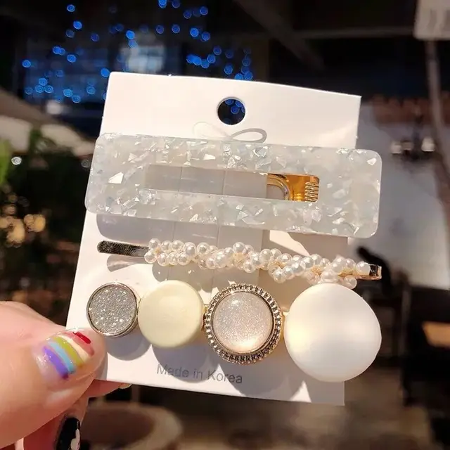 Pearl hair accessories - 6Style