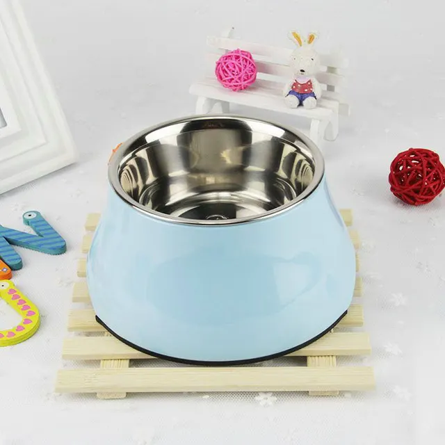 Top foot Single Mouth Non slip Pet Bowl Bb Blue - Shop at LoveMi