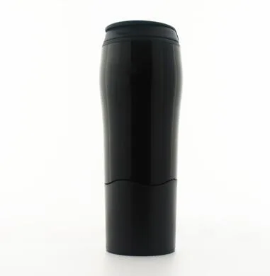 Portable Suction Magic Water Bottle Not Pouring Cup Splash Proof Non slip Anti scalding Black Print Logo - Shop at LoveMi