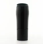 Portable Suction Magic Water Bottle Not Pouring Cup Splash Proof Non-slip Anti-scalding - Black Print Logo
