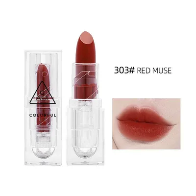Makeup ice cube transparent lipstick matte 303 Color - Shop at LoveMi