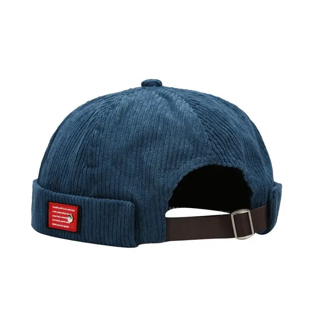 Tide Brand Ins Fashionable Patch Landlord Hat Blue - Shop at LoveMi