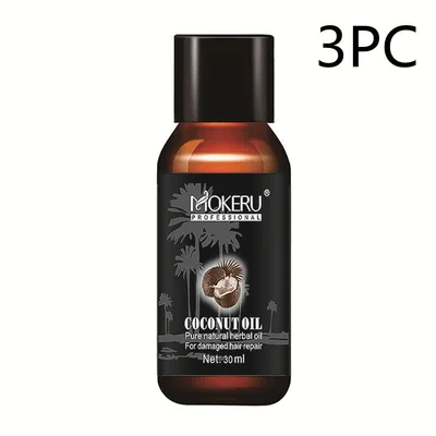 Coconut Oil Repair Frizz Repair Damage Hair Care Hair 30Ml 3Pc - Shop at LoveMi