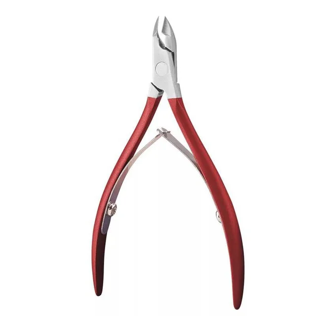 Manicure dead skin cut dead skin stainless steel finger pliers nail tool set Red - Shop at LoveMi