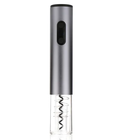Automatic Electric Bottle Red Wine Opener Silver Grey - Shop at LoveMi