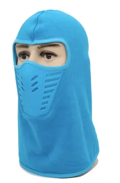 Winter Outdoor skiing bicycle face mask Blue - Shop at LoveMi