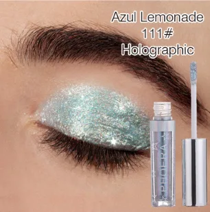 PHOERA Magnificent Metals Glitter and Glow Liquid Eyeshadow 12 Colors Azul Lemonade - Shop at LoveMi