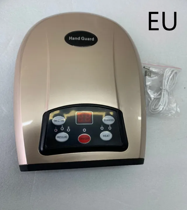 Electric heated palm massager Gold English Version - Shop at LoveMi