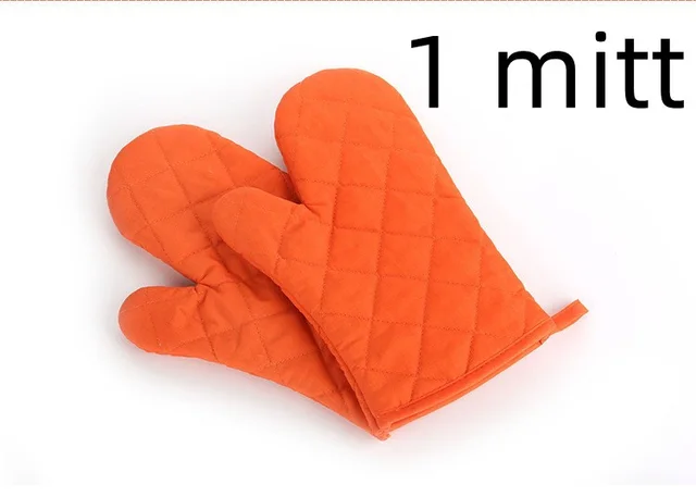 Microwave oven gloves thickened Orange - Shop at LoveMi