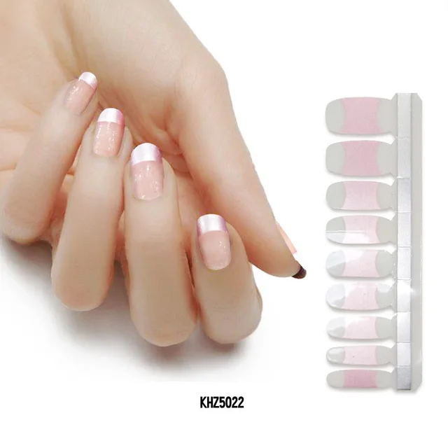 Pearl gloss nail polish film nail sticker Kll6022 - Shop at LoveMi