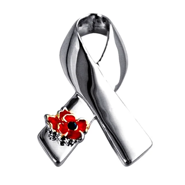 Ribbon pin White K - Shop at LoveMi