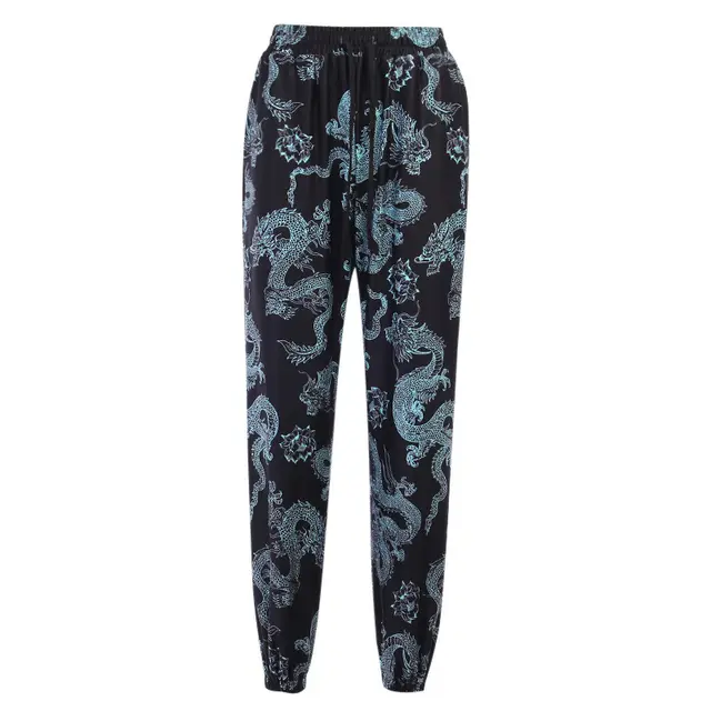 Casual loose fit trousers Black - Shop at LoveMi