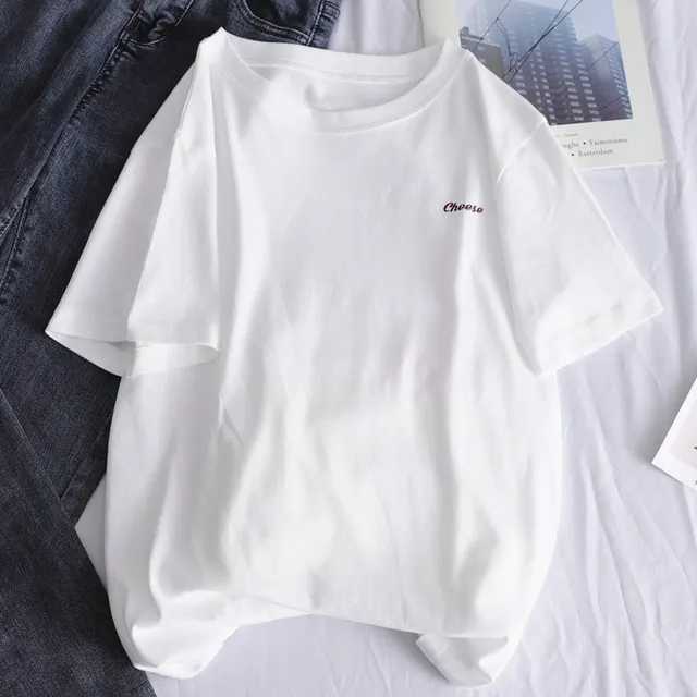 Loose and versatile student T shirt 9952 2 - Shop at LoveMi