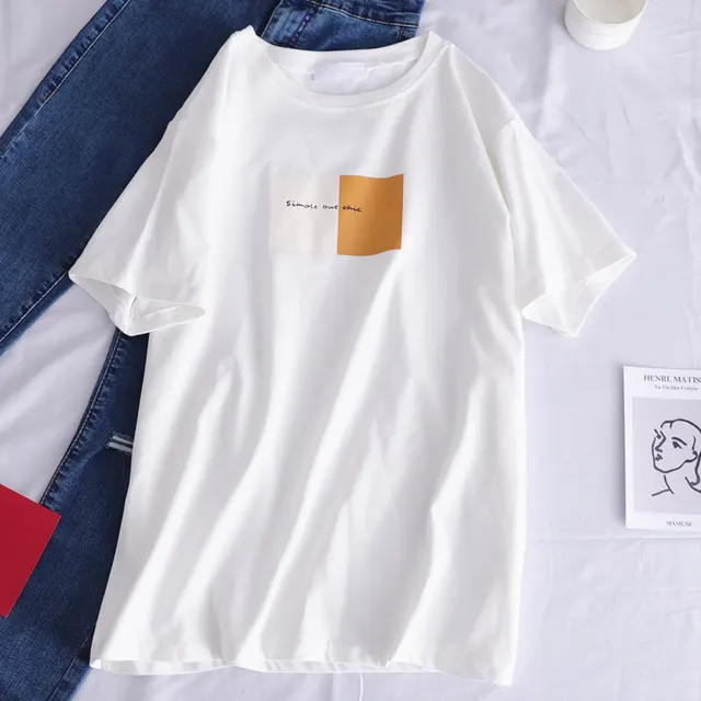 Loose and versatile student T shirt 9960 2 - Shop at LoveMi