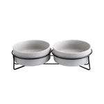 Gray Double Bowl