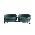 Green Double Bowl