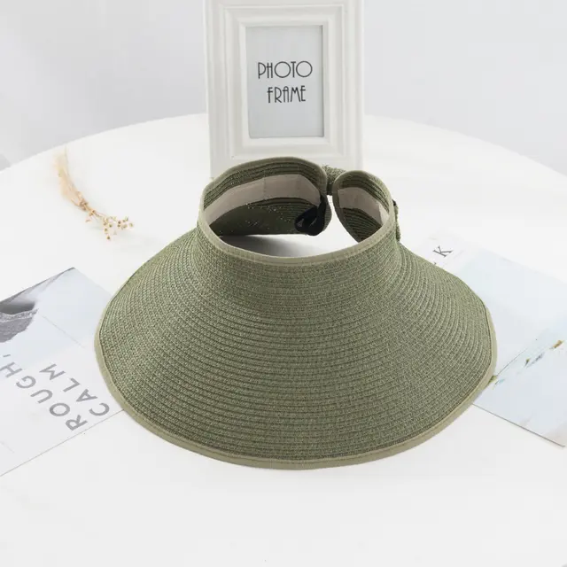 Summer foldable empty top hat Bean Green - Shop at LoveMi