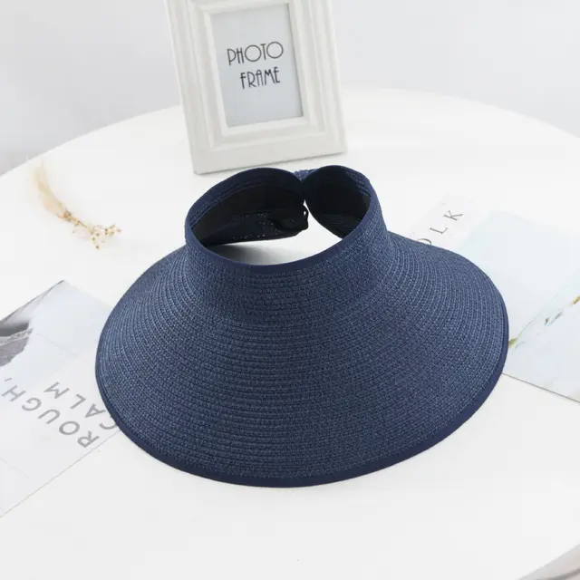 Summer foldable empty top hat Navy - Shop at LoveMi