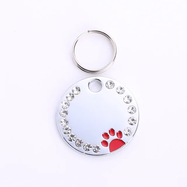 Customizable dog tags Red - Shop at LoveMi