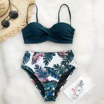 Printed bikini swimsuit A L - Shop at LoveMi