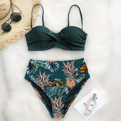 Printed bikini swimsuit C S - Shop at LoveMi