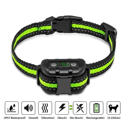 Barking Dog Collar Green - Shop at LoveMi
