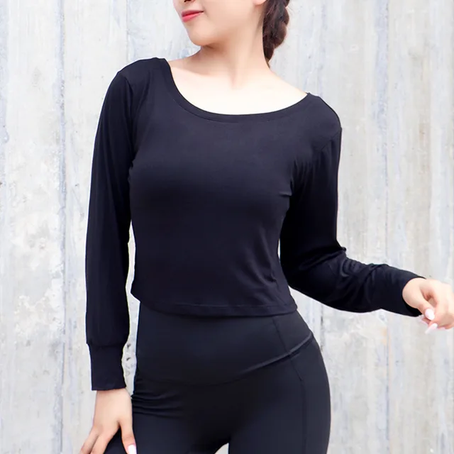 Gym Wear Women's Long Sleeve Blazer Running Dry Feeling Bare Black - Shop at LoveMi