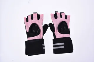Weightlifting gloves breathable - Black And Pink