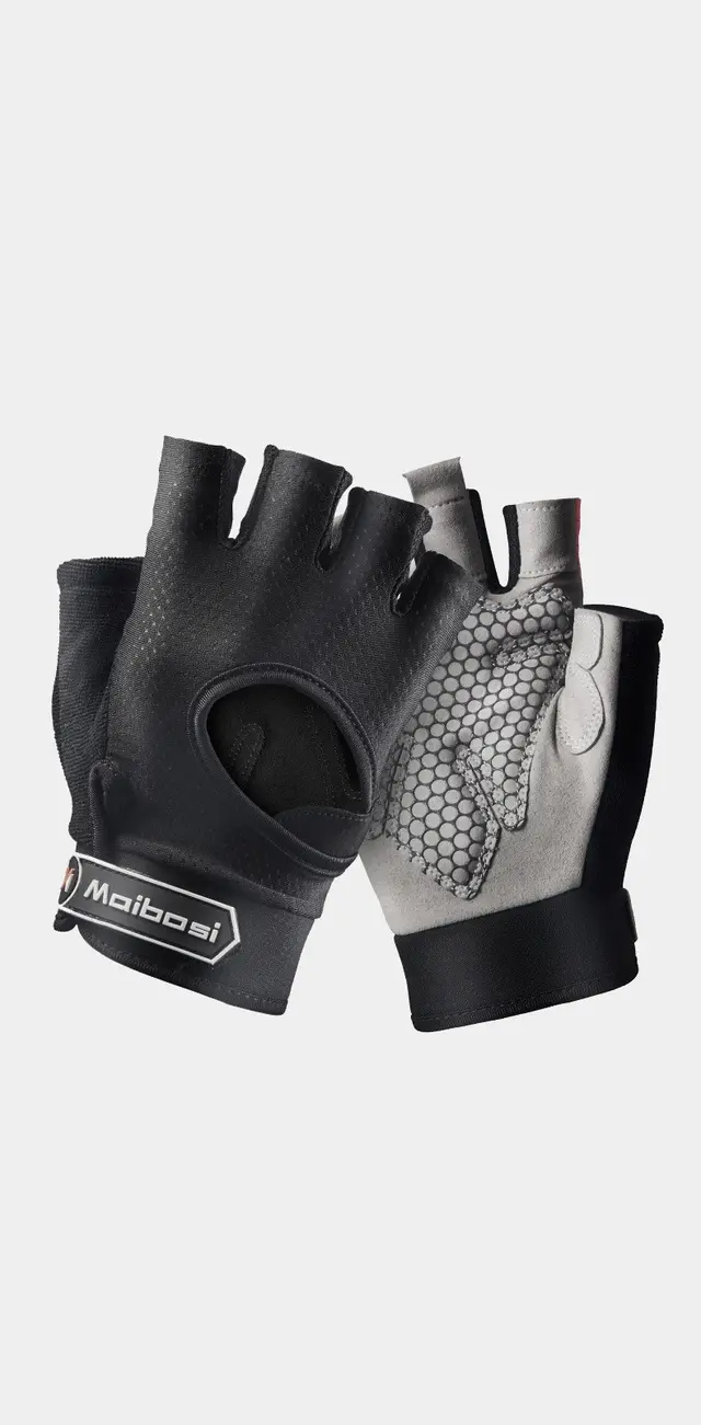 Weightlifting gloves breathable Dark Grey - Shop at LoveMi