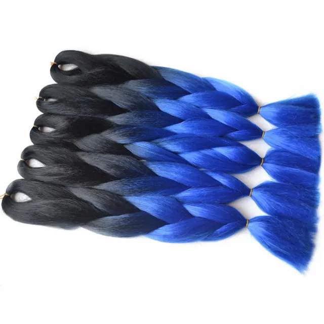 Colorful Bradient African Dirty Braid 1 19Royal Blue - Shop at LoveMi