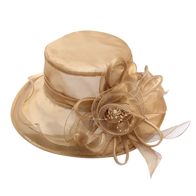 Mesh hat for outing on the beach sun hat with big brim Khaki - Shop at LoveMi