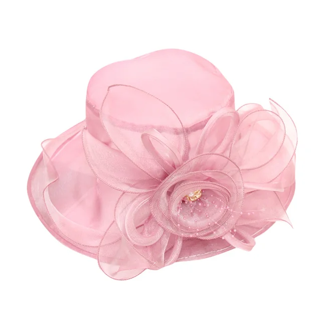 Mesh hat for outing on the beach sun hat with big brim Pink Purple - Shop at LoveMi