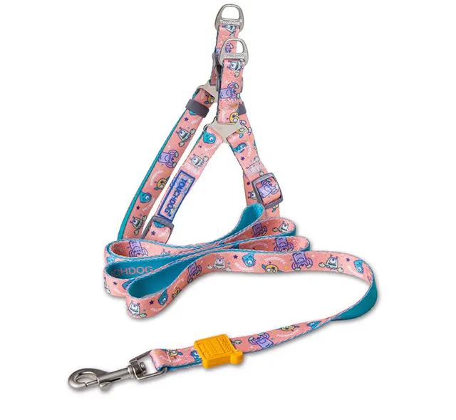 Touch dog it''s new heat transfer printing traction rope chest back collar dog rope walking dog artifact traction outdoor belt Tdlh0066A - Shop at LoveMi