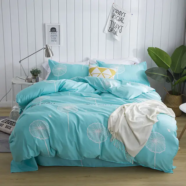 Aloe Cotton dormitory bed sheet Dandelion - Shop at LoveMi