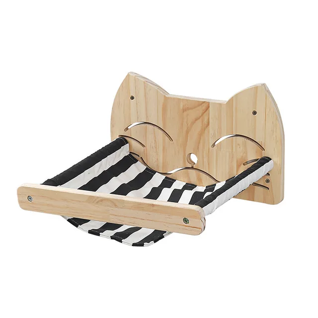 Cat climbing frame solid wood B Cat Face - Shop at LoveMi