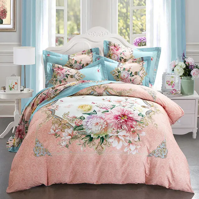 Four piece cotton bed 22 Style - Shop at LoveMi