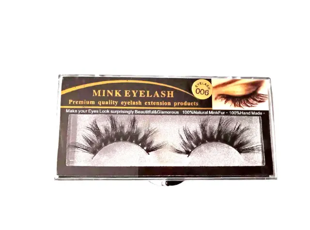 3D mink hair false eyelashes natural thick European and American handmade eyelashes Default - Shop at LoveMi