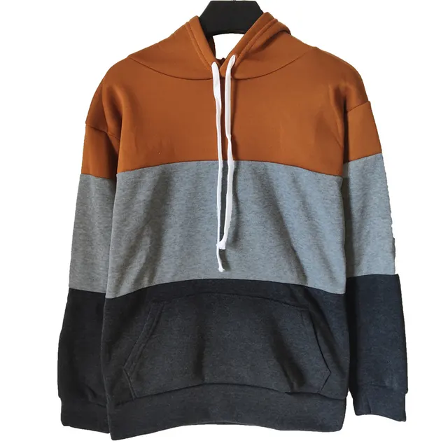 Plush And Thickened Long Sleeve Hoodie Coat Brown - Shop at LoveMi