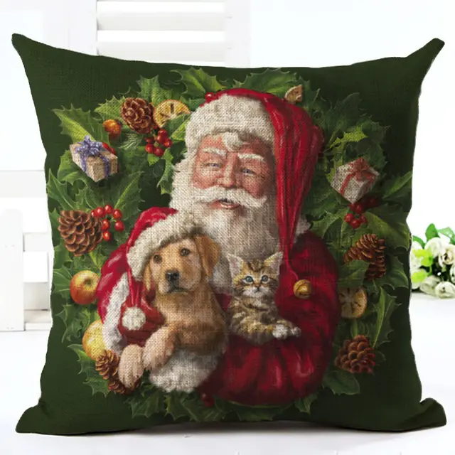 Cartoon christmas pillow pillow 5Style - Shop at LoveMi