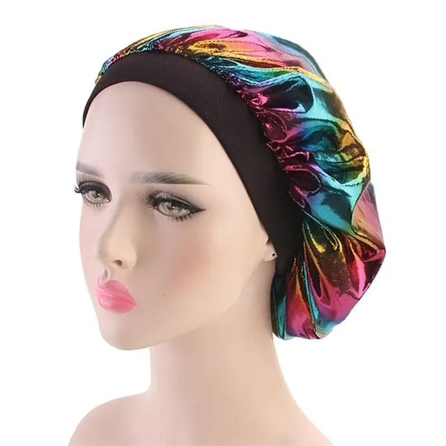 Elastic wide brimmed round cap Black - Shop at LoveMi